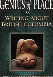 Cover of: Genius of place: writing about British Columbia