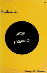 Cover of: Readings in microeconomics.