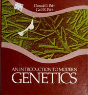 Cover of: An introduction to modern genetics by Donald I. Patt