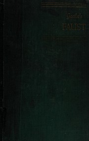 Cover of: Goethe's Faust by Johann Wolfgang von Goethe