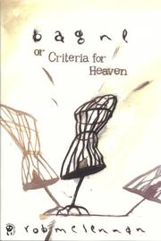 Cover of: Bagne, or, Criteria for Heaven