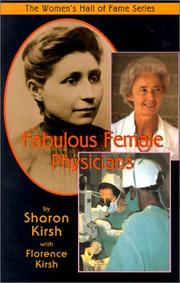 Cover of: Fabulous Female Physicians (The Women's Hall of Fame Series) by Sharon Kirsh