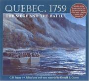 Quebec, 1759 by C. P. Stacey