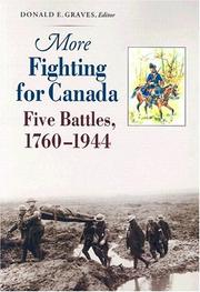 Cover of: More fighting for Canada: five battles, 1760-1944