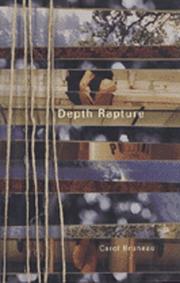 Cover of: Depth rapture by Carol Bruneau