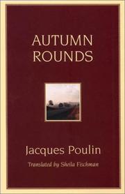 Cover of: Autumn Rounds | Jacques Poulin