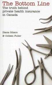Cover of: The Bottom Line by Diana Gibson, Colleen Fuller