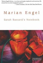 Cover of: Sarah Bastard's Notebook (Insomniac Library) by Marian Engel