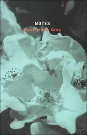 Cover of: Notes by Van de Kamp, Peter