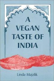 Cover of: A Vegan Taste of India (Vegan Cookbooks)