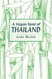 Cover of: A Vegan Taste of Thailand (Vegan Cookbooks)