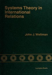 Cover of: Systems theory in international relations