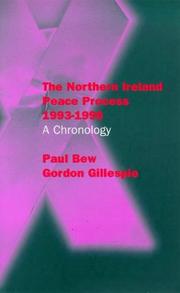 Cover of: The Northern Ireland peace process, 1993-1996: a chronology