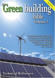 Cover of: Green Building Bible by Richard Nicholls