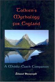 Cover of: Tolkien's mythology for England: a Middle-Earth companion