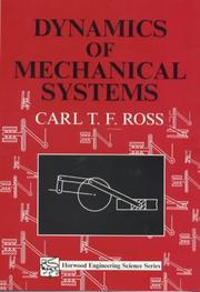 Cover of: Dynamics of mechanical systems