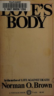 Cover of: Love's body.