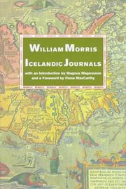 Cover of: Icelandic journals