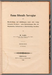 Cover of: Fauna littoralis Norvegiae, oder Beschreibung und Abbildungen neuer oder wenig bekannten Seethiere