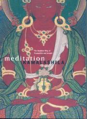 Cover of: Meditation by Kamalashila