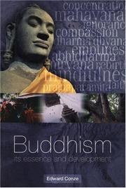 Cover of: Buddhism: Its Essence and Development