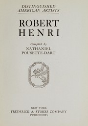 Cover of: Robert Henri by Robert Henri