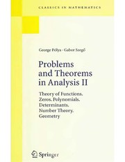 Cover of: Problems and Theorems in Analysis