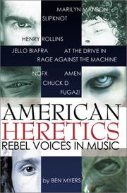 Cover of: American Heretics: Rebel Voices in Music