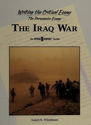 Cover of: Iraq (Writing the Critical Essay: An Opposing Viewpoints Guide)