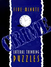Cover of: Five-Minute Crime Lateral Thinking Puzzles