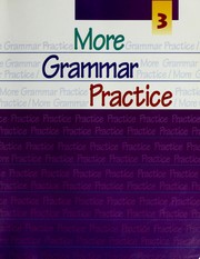 Cover of: More grammar practice. by 