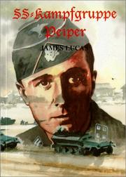 Cover of: SS-Kampfgruppe Peiper by James Sidney Lucas