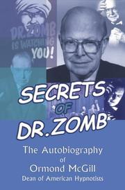 Cover of: Secrets of Dr. Zomb by Ormond McGill, Ormond McGill