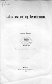 Cover of: Lakis kratere og lavastromme