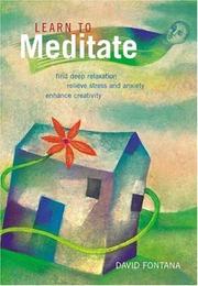 Cover of: Learn to Meditate by David Fontana