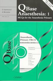 Cover of: QBase Anaesthesia 1 by Mark Blunt, Andrew Cone, Isaac, John., Andrew Scott, John Urquhart