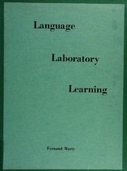 Cover of: Language laboratory learning