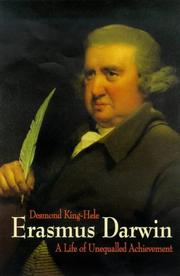 Cover of: Erasmus Darwin by Desmond King-Hele