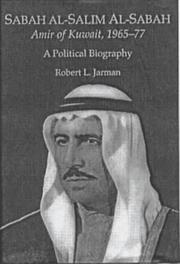 Cover of: Sabah Al-Salim Al Sabah by Robert L. Jarman