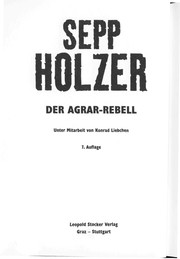 Cover of: Der Agrar-Rebell
