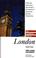Cover of: The Companion Guide to London (Companion Guides)