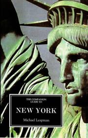 Cover of: The Companion Guide to New York (n/e) (Companion Guides) | Michael Leapman