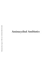 Cover of: Aminocyclitol antibiotics: based on a symposium