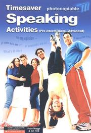 Cover of: Speaking Activities (Timesaver)