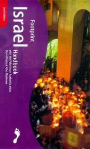 Cover of: Israel Handbook (Footprint Israel Handbook with the Palestinian Authority Areas)