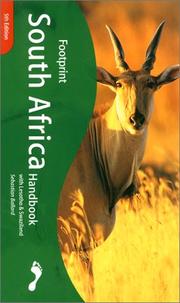 Cover of: Footprint South Africa Handbook 2001 (Footprint South Africa Handbook with Lesotho & Swaziland)