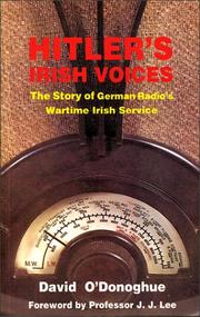Cover of: Hitler's Irish voices: the story of German radio's wartime Irish service