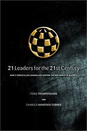 Cover of: 21 Leaders for the 21st Century by Fons Trompenaars, Charles Hampden-Turner