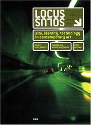 Cover of: Locus solus: site, identity, technology in contemporary art