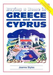 Cover of: Buying a Home in Greece & Cyprus by Editors of Survival Books